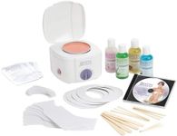 Satin Smooth Professional Single Deluxe Cream Wax Warmer Kit For Unwanted Facial And Body Hair Removal