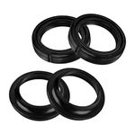 LOOM TREE® 4X Front Fork Oil Seal & Dust Cover 39x52x11mm for Harley XL883N XL1200| Parts & Accessories | Motorcycle Parts | Brakes & Suspension | Fork Seals