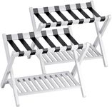 SMIBUY Luggage Rack, Set of 2, Fold