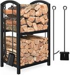 Mr IRONSTONE Firewood Rack with Fir