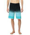 Billabong Men's Fluid Pro Boardshort, 4-Way Performance Stretch, 21 Inch Outseam, New Neon Blue, 30