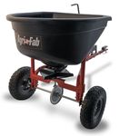 Agri-Fab Broadcast Spreader Tow Style, 110 lb Capacity, Black