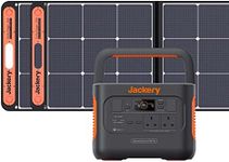 Jackery Solar Generator 1000 PRO 200W, 1002Wh Portable Power Station with 2x100W Solar Panels, AC Fast Charging in 1.8 Hours, Dual PD 100W Ports, Power for Camping & Outages