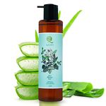 QAADU Aloe Vera Shower Gel, Vegan | Refreshing Body Wash for Deep Cleansing, Hydrating & Moisturizing Skin | Infused with Essential Oils, Natural, Vegan Ingredients 200ml |