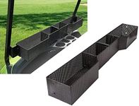 Golf Cart Yamaha Front Inner Dash Storage Basket and Rack Fits Yamaha G29 and Drive 2, Heavy Steel Golf Cart Mesh Basket