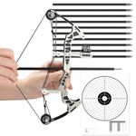 stainless steel compound bow training bow outdoor sports hunting cool stuff professional competition