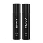 ENVY Natural Spray Perfume For Men - 60ML Each (Pack Of 2) | Long Lasting Eau Da Parfum for Men