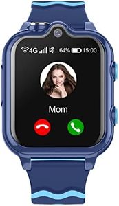 Smartwatch Bambini GPS 4G Telefono Orologio con WiFi Videochiamata SOS 2 Telecamere Impermeabile Modalità SMS Classe Rifiuta Chiamata Sconosciuta Musica Lettore Video Regalo per Ragazzi Ragazze