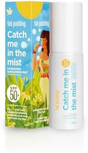 Sol Pudding Sunscreen Spray For Face and Body | SPF 50 PA++++ | Broad Spectrum | No White Cast | Fast Absorbing | Light Weight | All Skin Types | For Teens, Women and Men | Catch Me In The Mist 50 ml