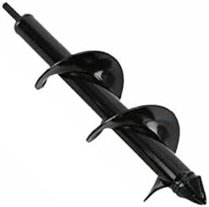 Costcom Power Garden Auger Earth Drill Bit Post Digger Planter Outdoor Φ80 x300/600mm (Φ80 x 300mm)