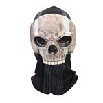 Ghost Mask MW2 Skull Full Face Mask Black Balaclava Ghosts Skull Full Face Mask