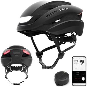 Lumos Ultra Smart Bike Helmet | Customizable Front and Back LED Lights with Turn Signals | Road Bicycle Helmets for Adults: Men, Women (Without MIPS)