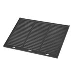 Onlyfire Universal Cast-Iron Griddle Plancha, Reversible Cooking Griddle for Gas/Charcoal Grills and Gas Hob, 19.1×15.7×0.5 inch