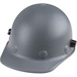 Fibre-Metal by Honeywell P2AQRW09A000 Super Eight Fiber Glass Cap Style Ratchet Hard Hat with Quick-Lok, Grey