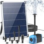 POPOSOAP Solar Water Fountain Pump,