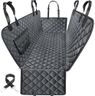 URPOWER Dog Car Seat Cover for Pets 100% Waterproof Seat Cover Hammock 600D Heavy Duty Scratch Proof Nonslip Durable Soft Back Seat Covers for Full Size Trucks
