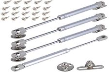 BUONDAC 0 4pcs Gas Pistons Furniture Kitchen Shock Absorber Lifting Doors 100N /10kg or 120N /12kg 270mm Hinges Springs Cabinet with Screws, Pack of 4