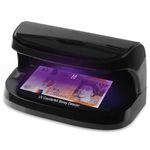 MxMan Counterfeit Money Detector - UV LED Light Fake Counterfeit Money Detector for All Businesses - Note Checker Easily Spots Fake Money Notes - Money Checker to Test ID Authenticity - British Brand