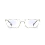 ENRICO Bluno Kids Rectangle Zero Power Computer Blue Light Blocking Glasses | Anti Glare Blue Light Filter Glasses for Eye Protection from Laptop/Mobile Screen | Reading Glasses for Boys & Girls-C14