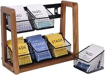 HTB 2 Tier Tea Organizer for Tea Ba