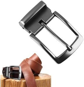 Sangcca Hebillas Cinturon Hombre, Hebillas Cinturon, Hebillas De Anillo Cuadradas De Aleación de Zinc, Hebillas de Cinturón Galvanizada, Hebillas Metalicas para Cinturon