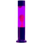 Nova Colour 15" Sensory Relaxing Lamp (Purple) with Purple Liquid Pink Wax