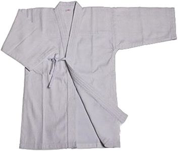 ZooBoo Mens Cotton Kendo Aikido Hapkido Martial Arts Keikogi - White - L/175