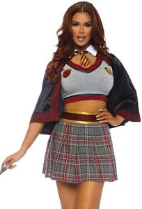 Leg Avenue Women's Costume, Red/Gold, Large