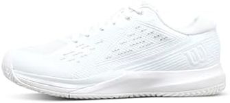 Wilson Rush Pro Ace Men's Tennis Shoe, White/Black, Size 9.5