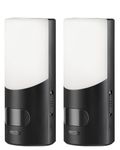 Lyridz Rechargeable Battery Night Light, LED Motion Sensor Night Light, Stick-on 1-50LM Dimmable Night Light Cold White for Bedroom, Stairs, Hallway, Kitchen, 2-Pack