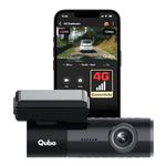 Qubo Dashcam 4G Live by Hero Group [New Launch] | Remote Live View I GPS Tracking & Smart Alerts | 2K QHD | 140° FOV | Wi-Fi & App Control | Supports upto 1TB SD Card  | 1-Year Free Cloud Subscription