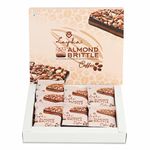 Loyka Almond Brittle Coffee Choco Box - 7 pcs | Premium Chocolate Gift Hamper | Choco & Nut Dryfruit Delicacy | Roasted California Almonds (45%), Dark Choco, Salted Caramel & Coffee | Any-time snack