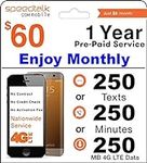 $5/Month SpeedTalk Mobile Prepaid S