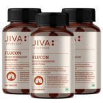 Jiva Flucon Tablet 500mg 360 Tablet for Strengthens Respiratory System, Helps Fight Cough and Cold - 120 Tablet (Pack of 3)