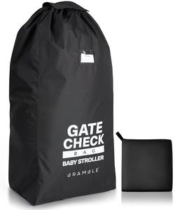 BRAMBLE Bolsa Grande de Transporte para Viaje - Silla de Paseo - Impermeable Cochecito Bolsa - (L, 116cm x 53cm x 36cm, Negro)