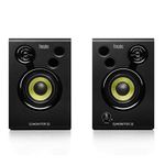 Hercules DJMonitor 32 - 2 x 15 watts RMS active monitoring speakers - UK Version, Black