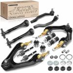 A-Premium 14Pcs Front Rear Suspension Kit Upper Control Arm Ball Joint Tie Rod End Strut Mount Kit Sway Bar Link Compatible with Honda Accord 90-93 2.2L