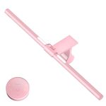 Quntis Pink Monitor Light Bar HY214 with Backlight for Eye Caring, Dimmable Screen Light Bar Computer Light, Desk Lamp Gift for Girls