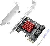 ELUTENG PCI-E to SATA Adapter 4 Por