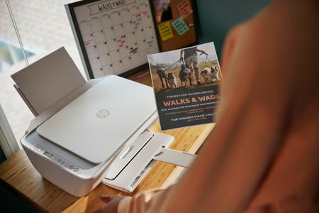 HP DeskJet 2810e Wireless All-in-One Printer – Compact Home Office