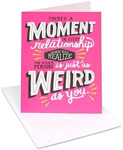 American Greetings Funny Romantic Valentine's Day Card for Husband, Wife, Boyfriend, Girlfriend or Significant Other (to My Weirdo)