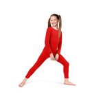 Rocky Thermal Underwear For Girls (Long Johns Thermals Set) Shirt & Pants, Base Layer w/Leggings/Bottoms Ski/Extreme Cold (Blue - X-Small)