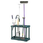 KCT Garden Tool Rack Storage Trolley with Wheels - Holds Over 30 Tools