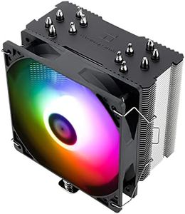 Thermalright BA120 ARGB CPU Refroidisseur d'air, 6 Caloducs, TL-C12CG-S PWM Refroidisseur de CPU à Ventilateur Silencieux avec Roulement S-FDB, pour AMD AM4 AM5/Intel 1150/1151/1200/1700