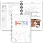 Recipe Notebook & Family Cookbook: 