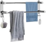 DMSELL Adjustable Double Towel Rail