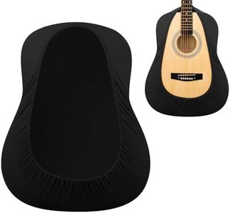 Musiin Premium Guitar Cover for Acoustic and Bass Guitars- Tailored Protection compatible with Fender Gibson Martin Taylor Donner Acoustic Bass Guitars(AG-L)