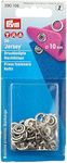 Prym Press Fasteners ‘Jersey’ Refill Packs, Metal, Nickel, 14 x 6.7 x 2 cm