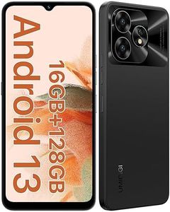 UMIDIGI A15C (16+128GB) Android 13 NFC Unlocked Cell Phone，48MP Ultra-Clear AI Camera Mobile Phone,5000mAh Battery Smartphone,6.7" HD Full View Display Dual Unlock Phone