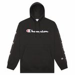 Champion Hoodies for Men – Big and Tall Men’s Fleece Hoodie, Graphic Pullover, Black, 2X